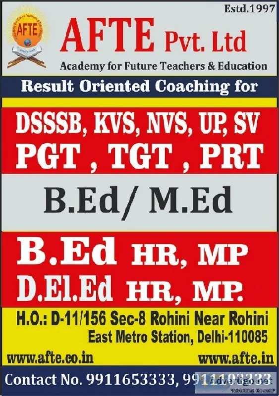 B.Ed Admission in 2020 MDU CRSU KUK JIWAJI University
