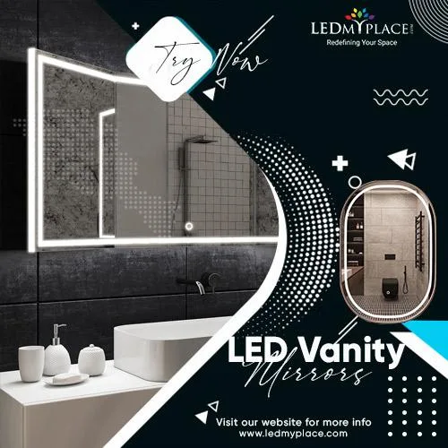 Shop Now LED Vanity Mirrors For Your Bathroom