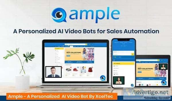 Ample &ndash A Personalized AI Video Bots for Sales Automation