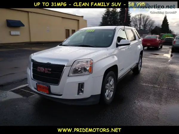 2014 GMC TERRAIN SLE  UP TO 31MPG  CLEAN FAMILY SUV