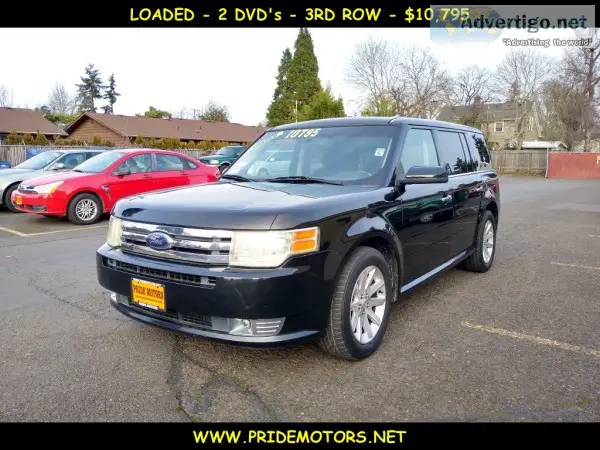 2010 FORD FLEX SEL  LOADED  2 DVDS  3RD ROW