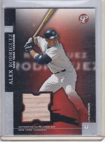 Alex Rodriguez 2005 Topps Pristine Authentic Game Used Bat (4805