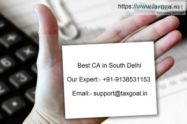 Top class and Expert CA in south delhi