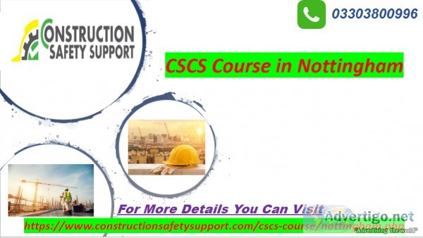 CSCS Course in Nottingham  Offers on Online CSCS Course