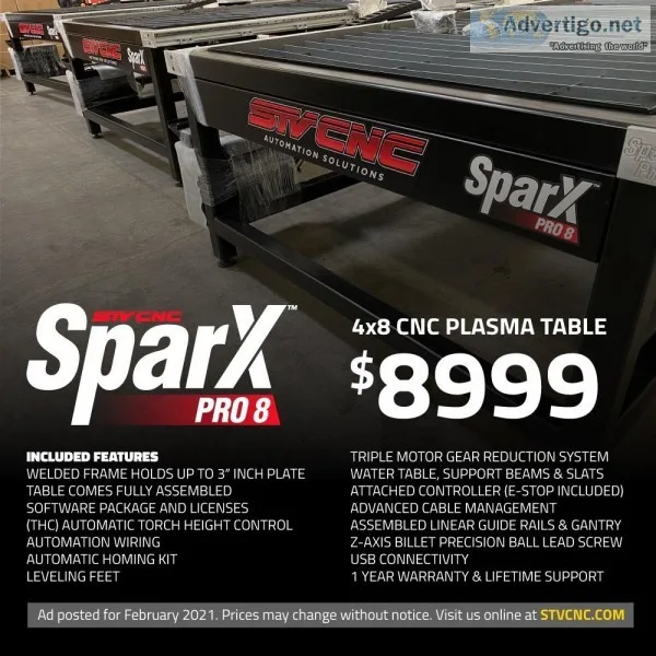 CNC Plasma Table Kit Nevada