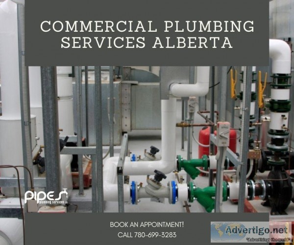 Commercial Plumbing Services Alberta at Best Price