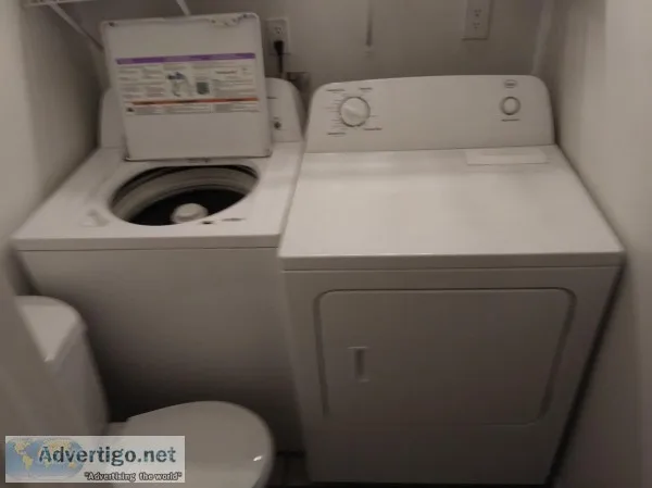 Roper washer dryer set