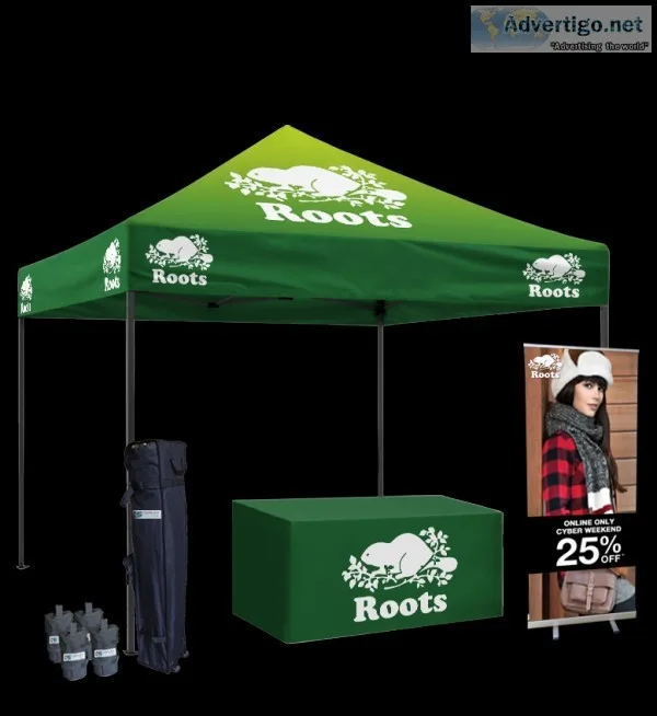 Get Your Brand Noticed - Custom Pop Up Tents