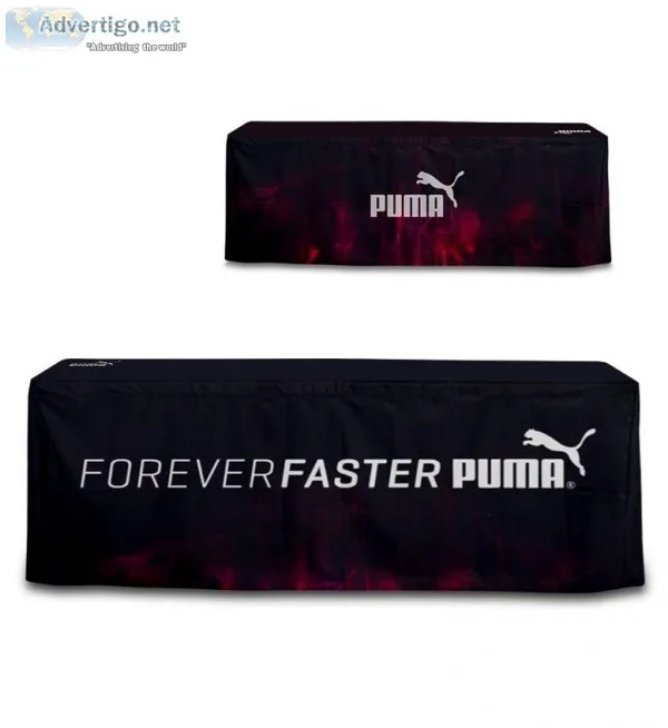 Custom Table Covers for Trade Shows and Events