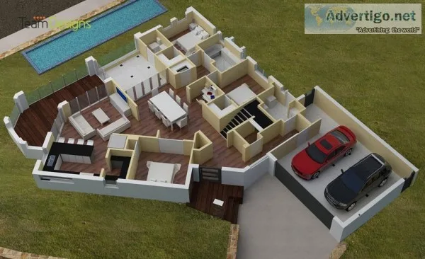 3D Interior Design Services - 3D Team