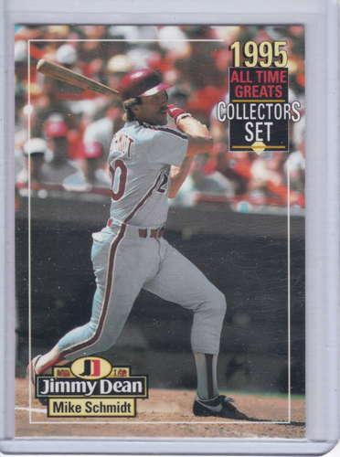 Mike Schmidt 1995 Jimmy Dean All Time Greats