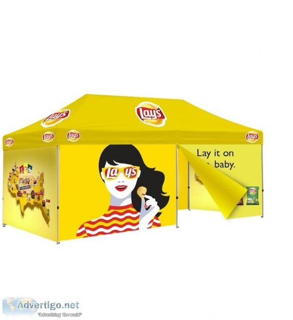 Order Now Custom pop up tents with Accessories