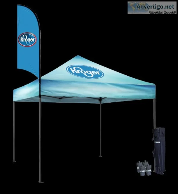 Custom Branded Pop-Up Tents - Your Design Your Set-Up