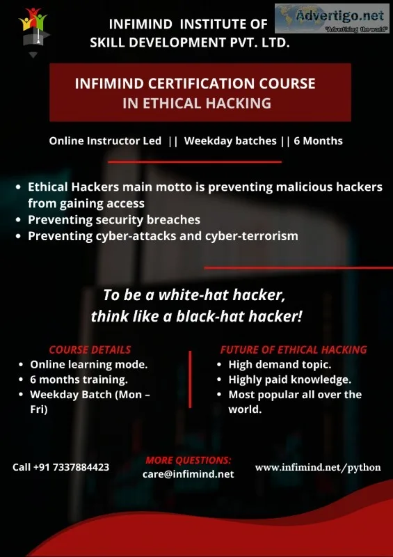 Ethical Hacking at Infimind Institute of Skill Development in Ba