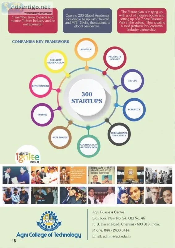 Ignite India  Agni College Of TechnologySTEM educationFree educa