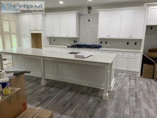 Kitchen cabinet and countertops