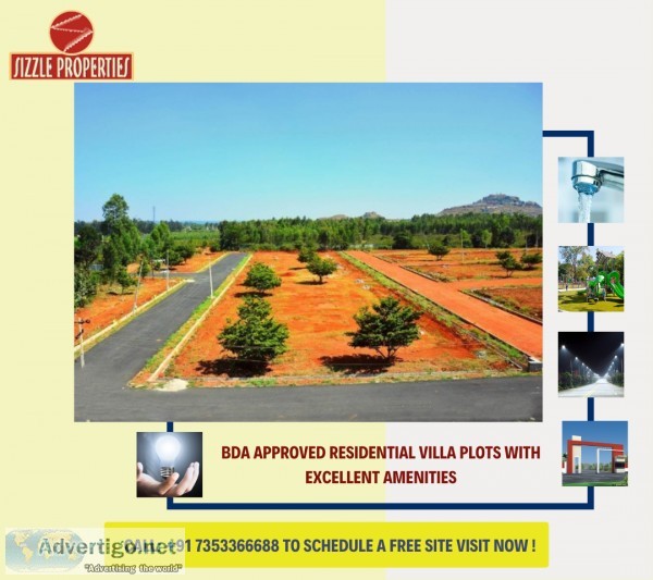 Best residential plots for sale in bangalore