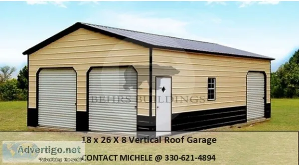 18 x 21 x 8 Garage