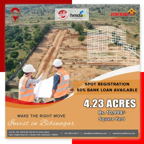Residential plots for sale | fortune99 homes