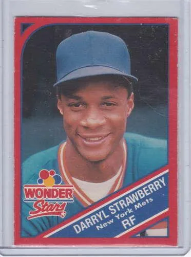 Darryl Strawberry  Wonder Bread Stars 10 of 20