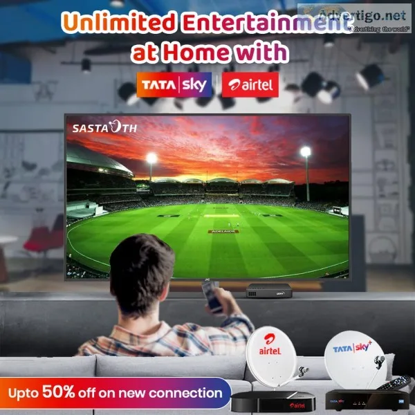 Airtel new dth connection