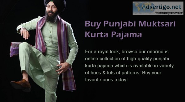 Buy punjabi muktsari kurta pajama online