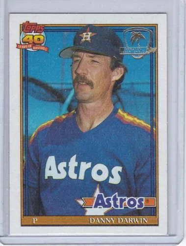 Danny Darwin 1991 Topps Desert Shield 666