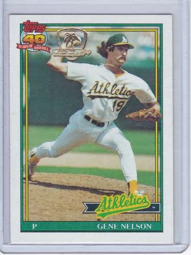 Gene Nelson 1991 Topps Desert Shield 316