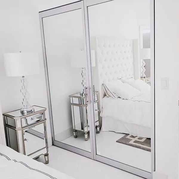 Mirrored Sliding Closet Doors at Chicago IL