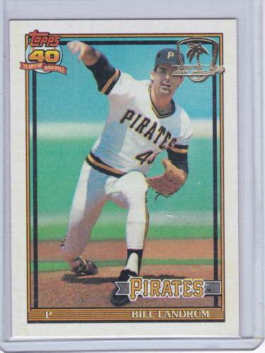 Bill Landrum 1991 Topps Desert Shield 595
