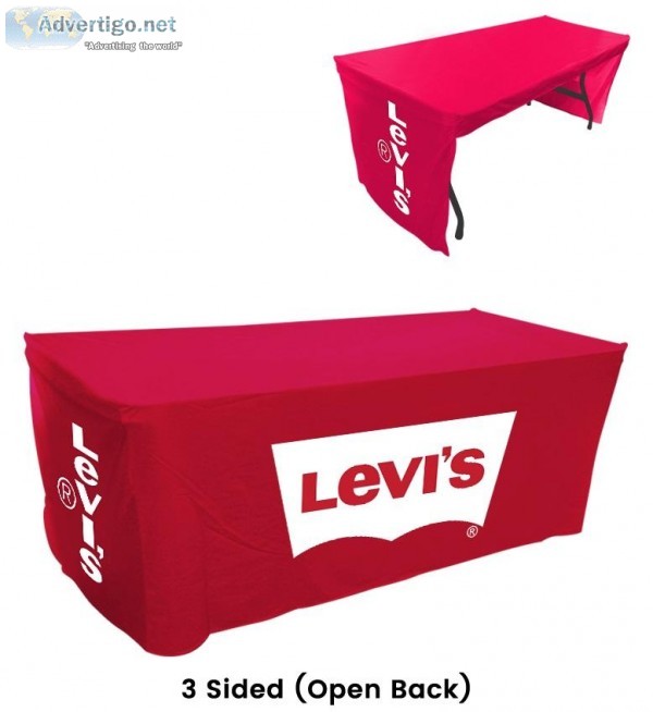 Custom Printed Table Covers For Trade Show And Events