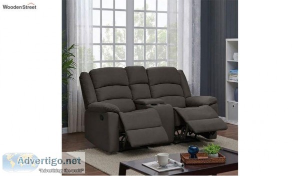 NEW YEAR  Sale on 2 Seater Recliner Chairs in India