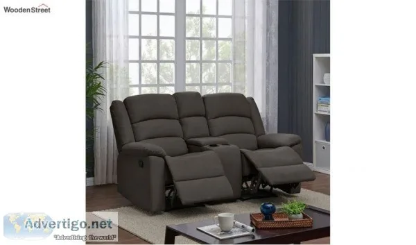 NEW YEAR  Sale on 2 Seater Recliner Chairs in India