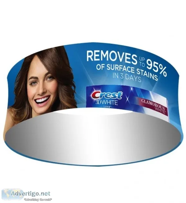 Trade Show Hanging Banner Signs With Custom Graphics