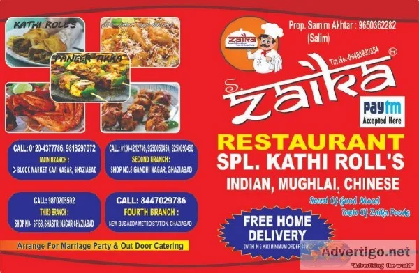 Best Restaurant in Ghaziabad Call 09650362282