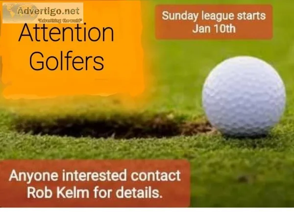 Golfers Wanted 