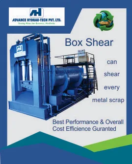 Scrap Shear - Metal And Automobile Scrap Shearing Machine