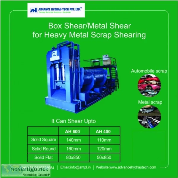 Shear Heavy Metal with Box Shear