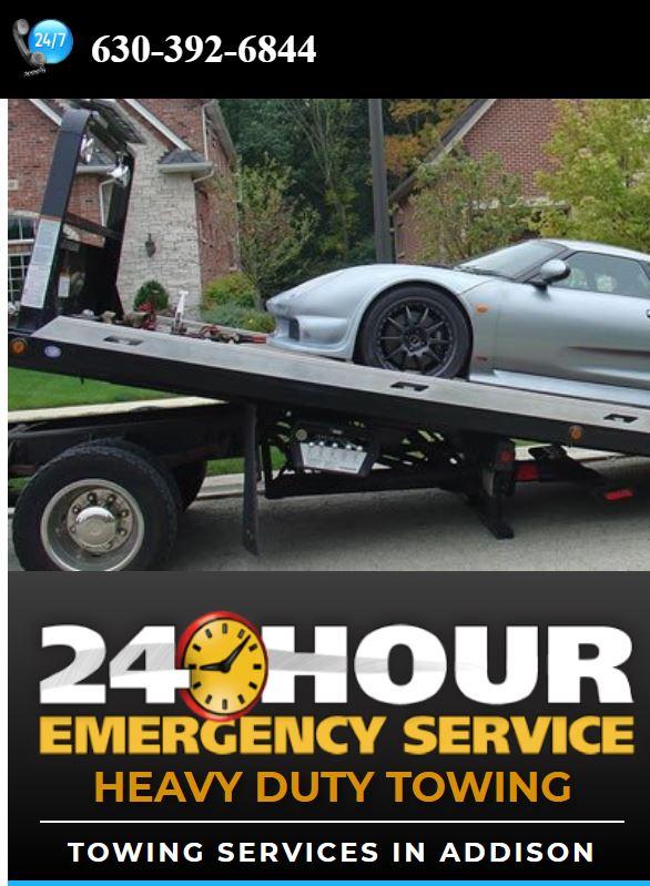 heavy-duty towing in Addison IL
