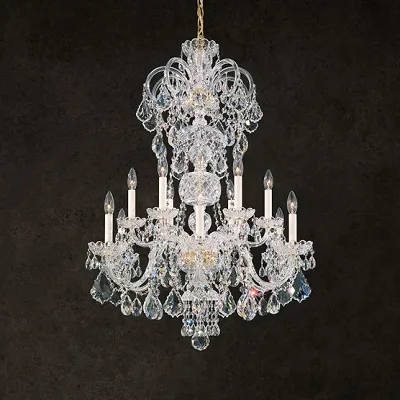 Buy Schonbek 6813 Olde World 12 Light Chandelier  Chandelier  Gr