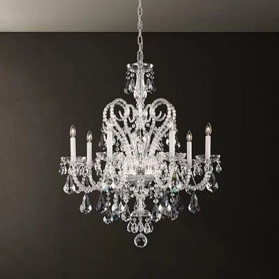 Buy Schonbek NV3907 Novielle 7 Light Chandelier  Chandelier  Gra