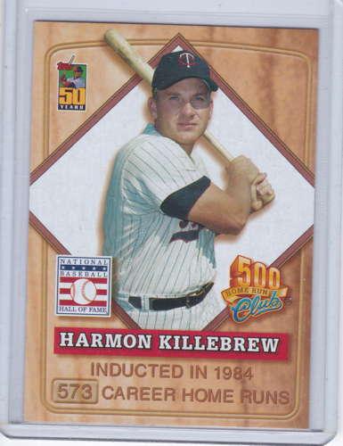 Harmon Killerbrew 2001 Post 500 Home Run Club Collector s Series