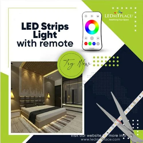 Flexible LED Strips Light with Remote