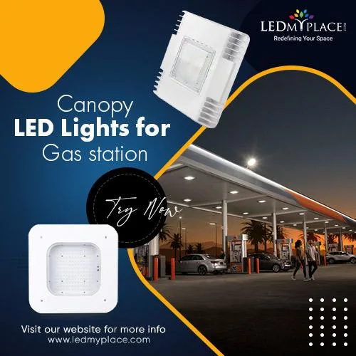 Purchase Now Canopy LED Lights for Gas Stations