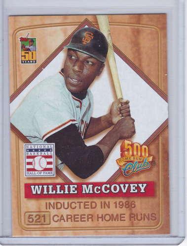 Willie McCovey 2005 Post 500 Home Run Club Collector s Series 4 