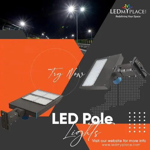 Buy LED Pole Lights For Parks Streets Lighting