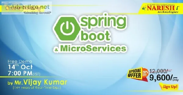 Spring Boot Online Training - NareshIT