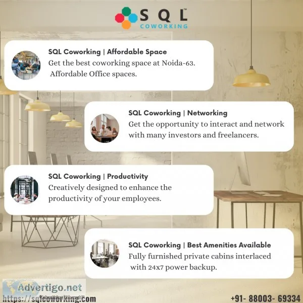 SQL Coworking  Innovative Coworking Space in Noida