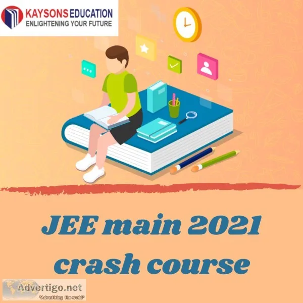 Crash course JEE 2021