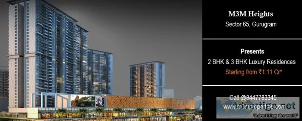 M3M Heights Sector 65 Gurugram  Bask In The Sweetness Of Graciou